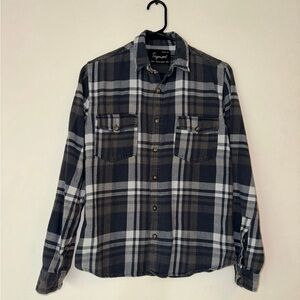 Topman Plaid Button Down